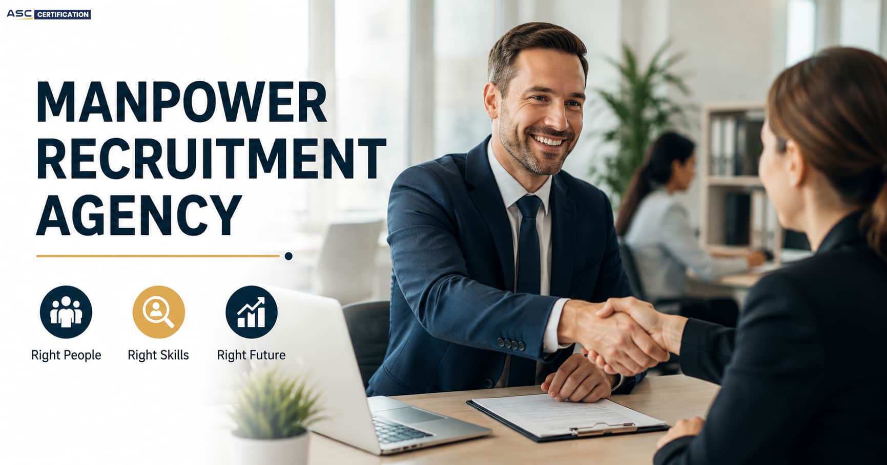 Global manpower recruitment staffing services